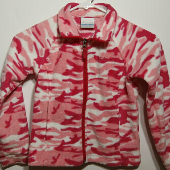 Columbia Other - Columbia Girls Camo Fleece